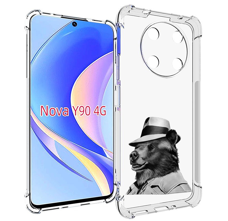 

Чехол MyPads медведь в шляпе для Huawei Nova Y90 (CTR-LX1) / Enjoy 50 Pro, Tocco