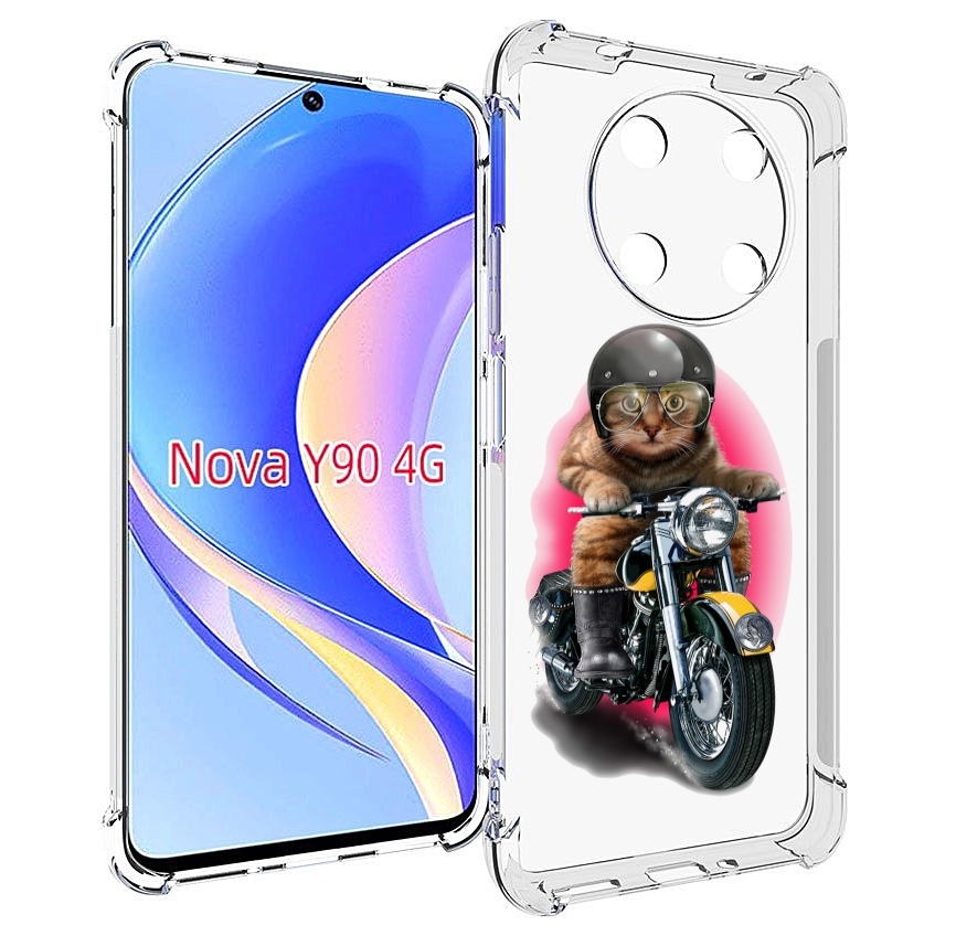 

Чехол MyPads мото-кот для Huawei Nova Y90 (CTR-LX1) / Enjoy 50 Pro, Tocco