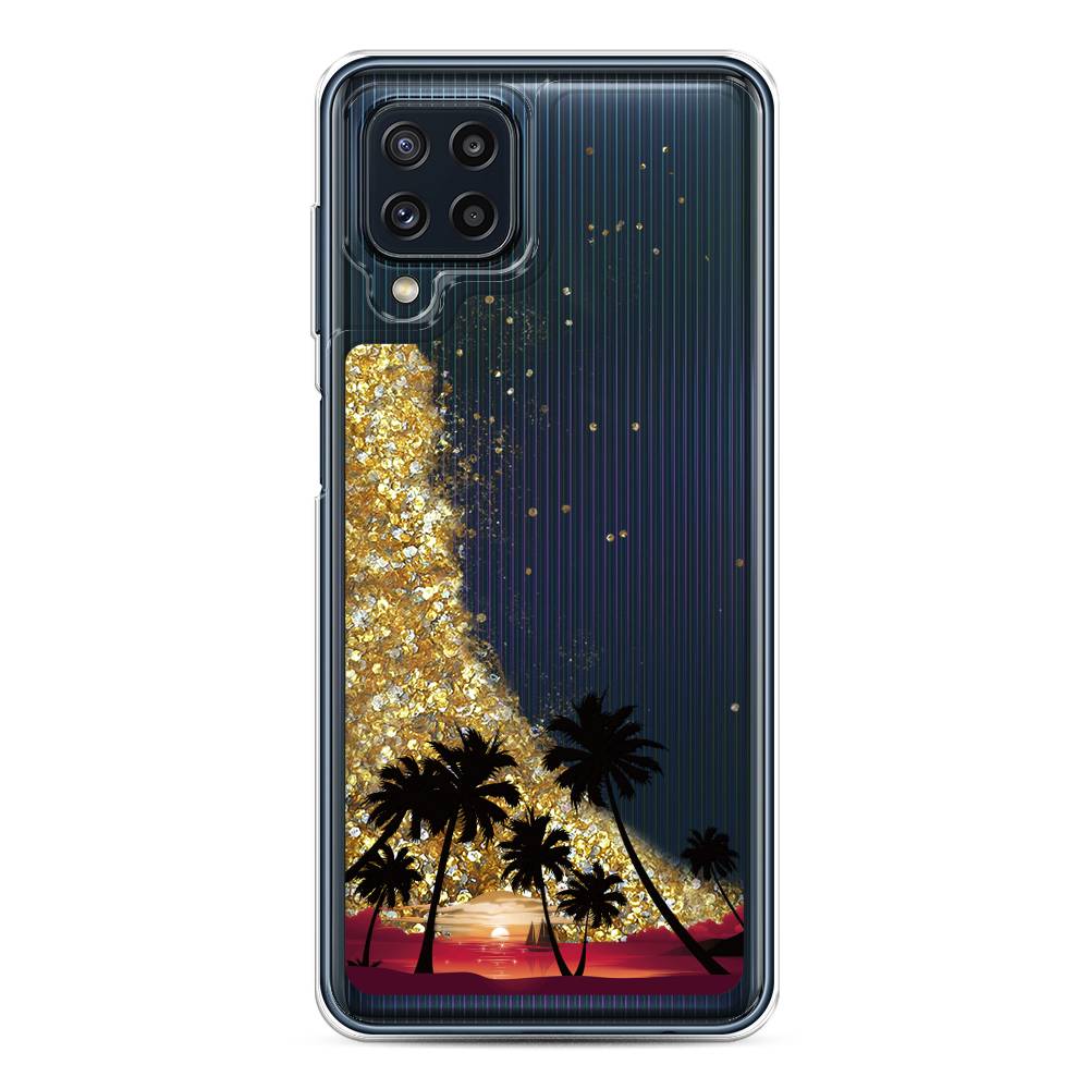 

Чехол Awog на Samsung Galaxy M32 / Самсунг M32 "Закат и пальмы", 2103590-1