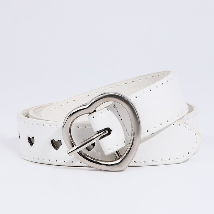 

Ремень NoBrand, белый, 85