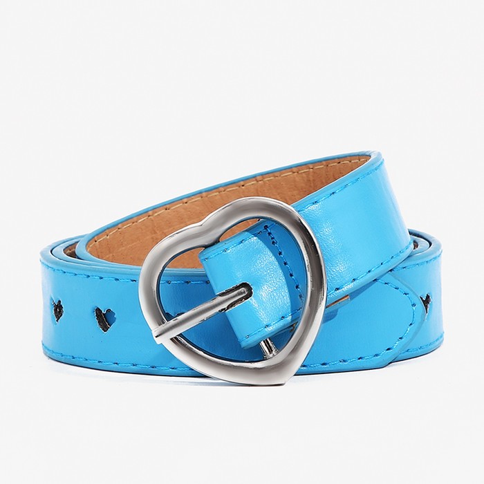 

Ремень NoBrand, голубой, 85