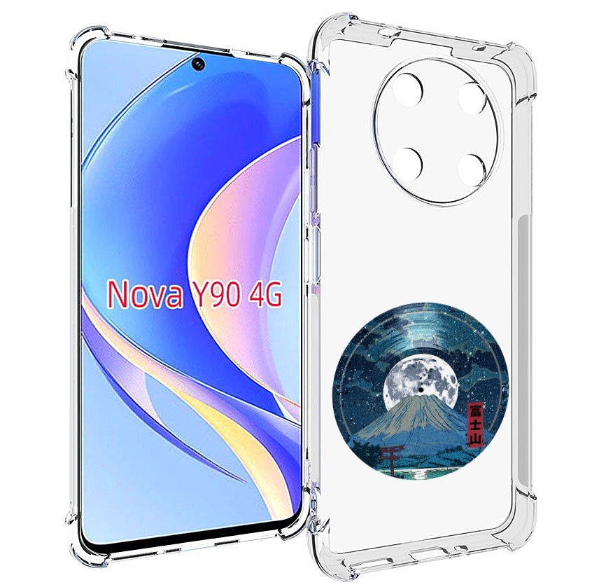 

Чехол MyPads нарисованная виниловая гора с луной для Huawei Nova Y90 (CTR-LX1), Tocco