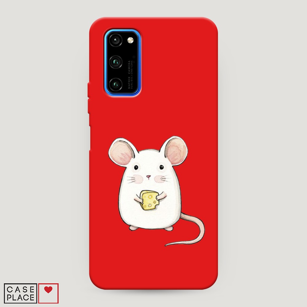 

Матовый силиконовый чехол "Звездочки графика белая" на Honor 7X