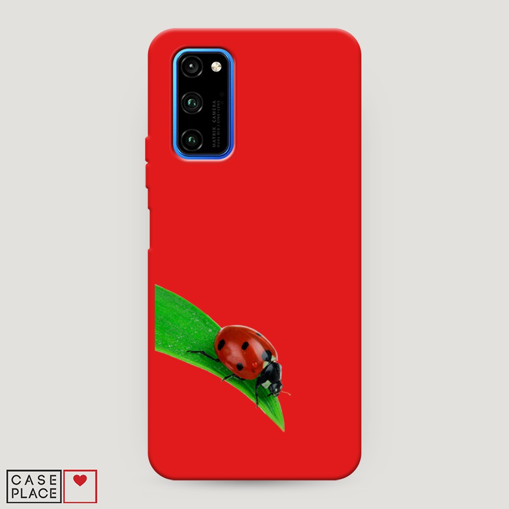 

Матовый силиконовый чехол "Звездочки графика белая" на Honor 7X