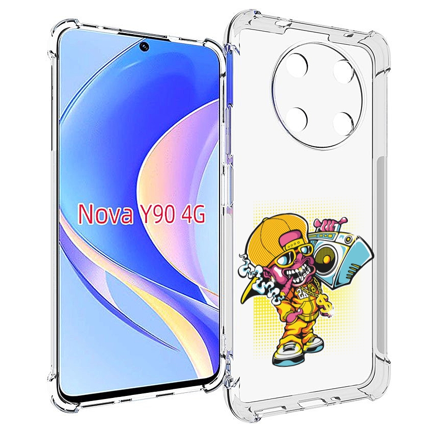 

Чехол MyPads нарисованный парень с колонкой для Huawei Nova Y90 (CTR-LX1) / Enjoy 50 Pro, Tocco
