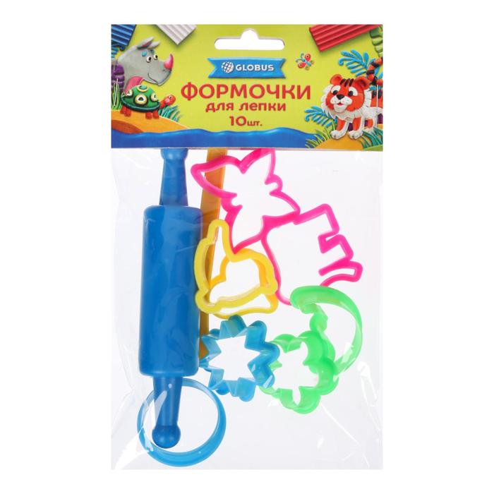 

Формочки для лепки GLOBUS, 10 штук