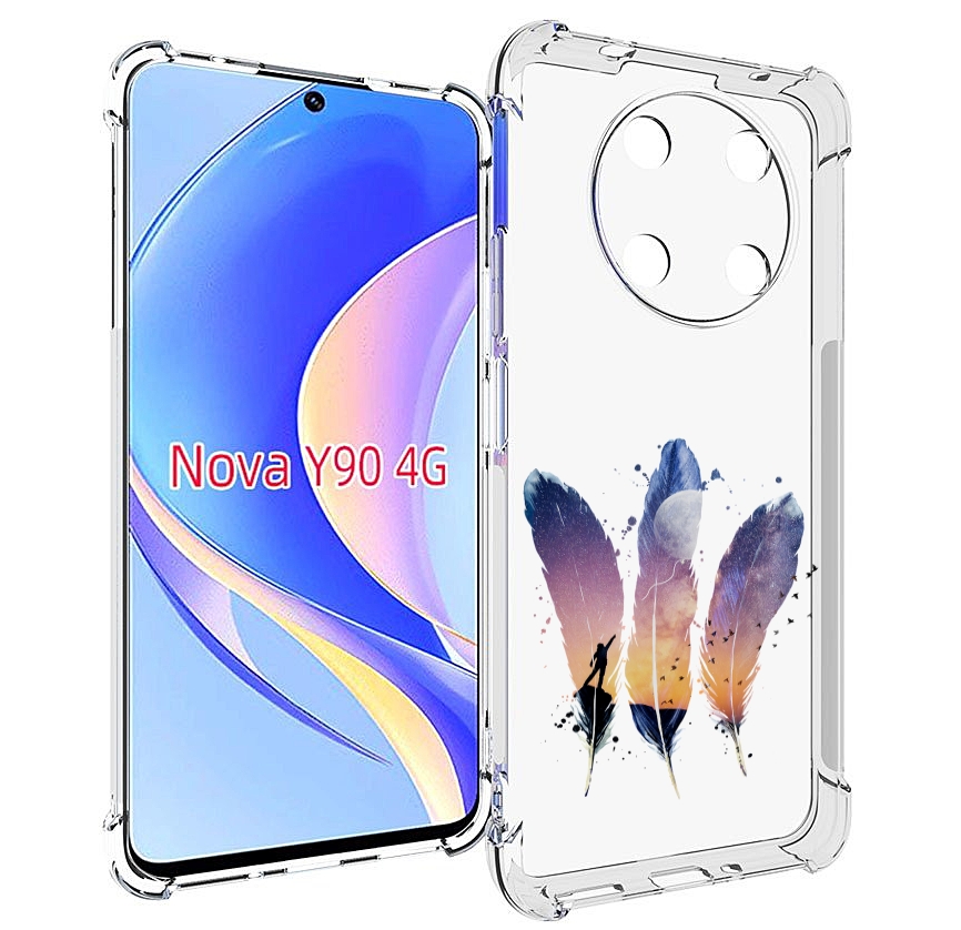 

Чехол MyPads небесные перья для Huawei Nova Y90 (CTR-LX1) / Enjoy 50 Pro, Tocco