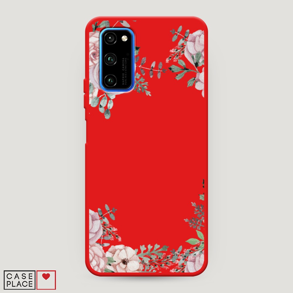 

Матовый силиконовый чехол "Звездочки графика белая" на Honor 7X