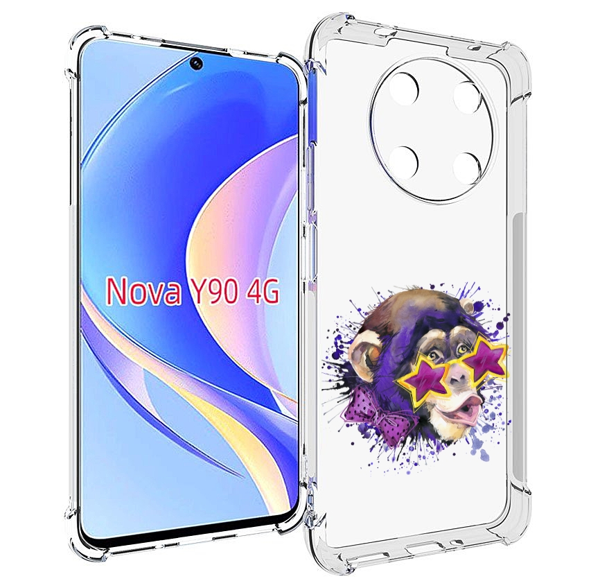 

Чехол MyPads обезьяна в очках для Huawei Nova Y90 (CTR-LX1) / Enjoy 50 Pro, Tocco