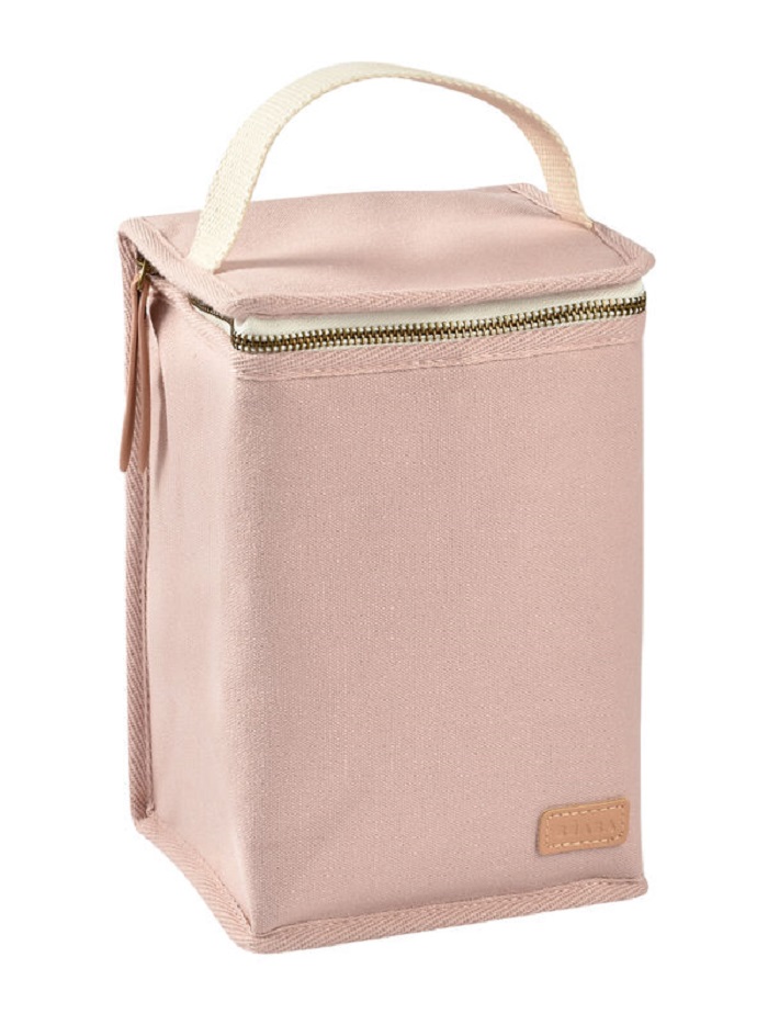 Сумка изотермическая Beaba SAGE GREEN для бутылочек и детского питания, розовый сумка пеленальник elodie pebble green