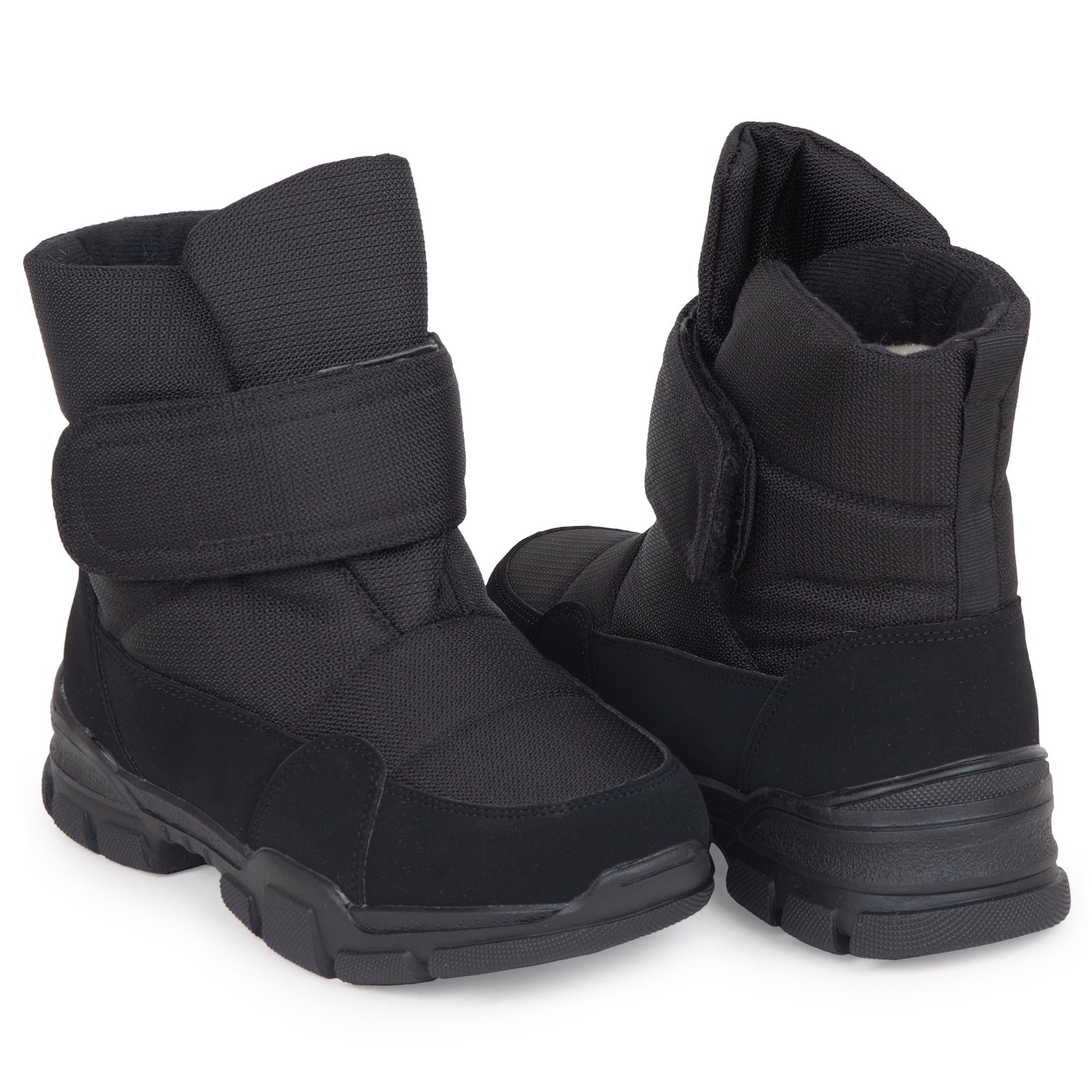 фото Ботинки для детей kidix jlfw20-97 black черный 32