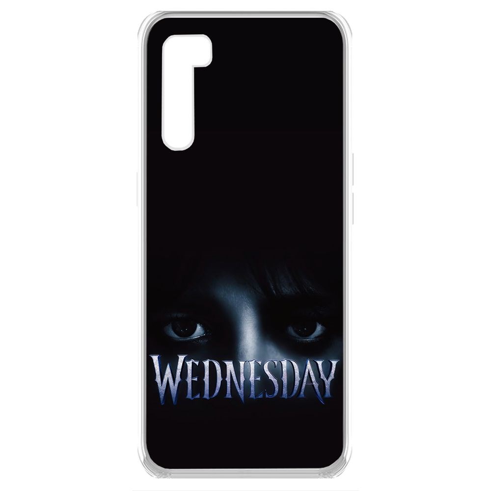 

Чехол-накладка Krutoff Clear Case Уэнсдей Аддамс - Логотип для Oppo A91