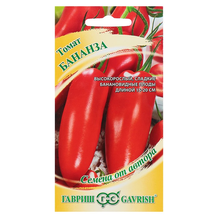 

Семена томат Бананза Гавриш 9473732-5p 2 уп.