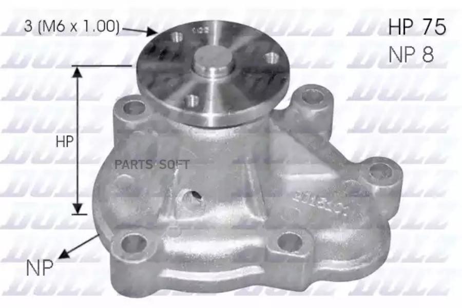 

O-144_помпа opel corsa/astra/meriva/zafira 1.7cdti 06>