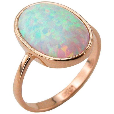 

Кольцо из красного золота с опалом р. 18 ALORIS Кольцо 143Об, Кольцо 143Об