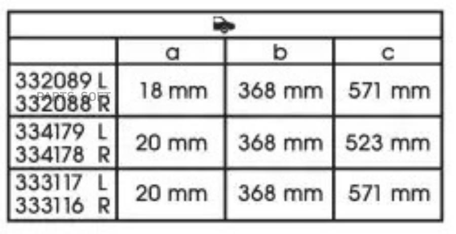 

Амортизатор подвески задн лев toyota: corolla 97-02, corolla compact 97-02, corolla liftba