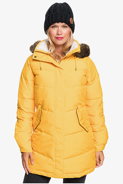 

Куртка женская Roxy ERJJK03372 желтая S INT, ERJJK03372