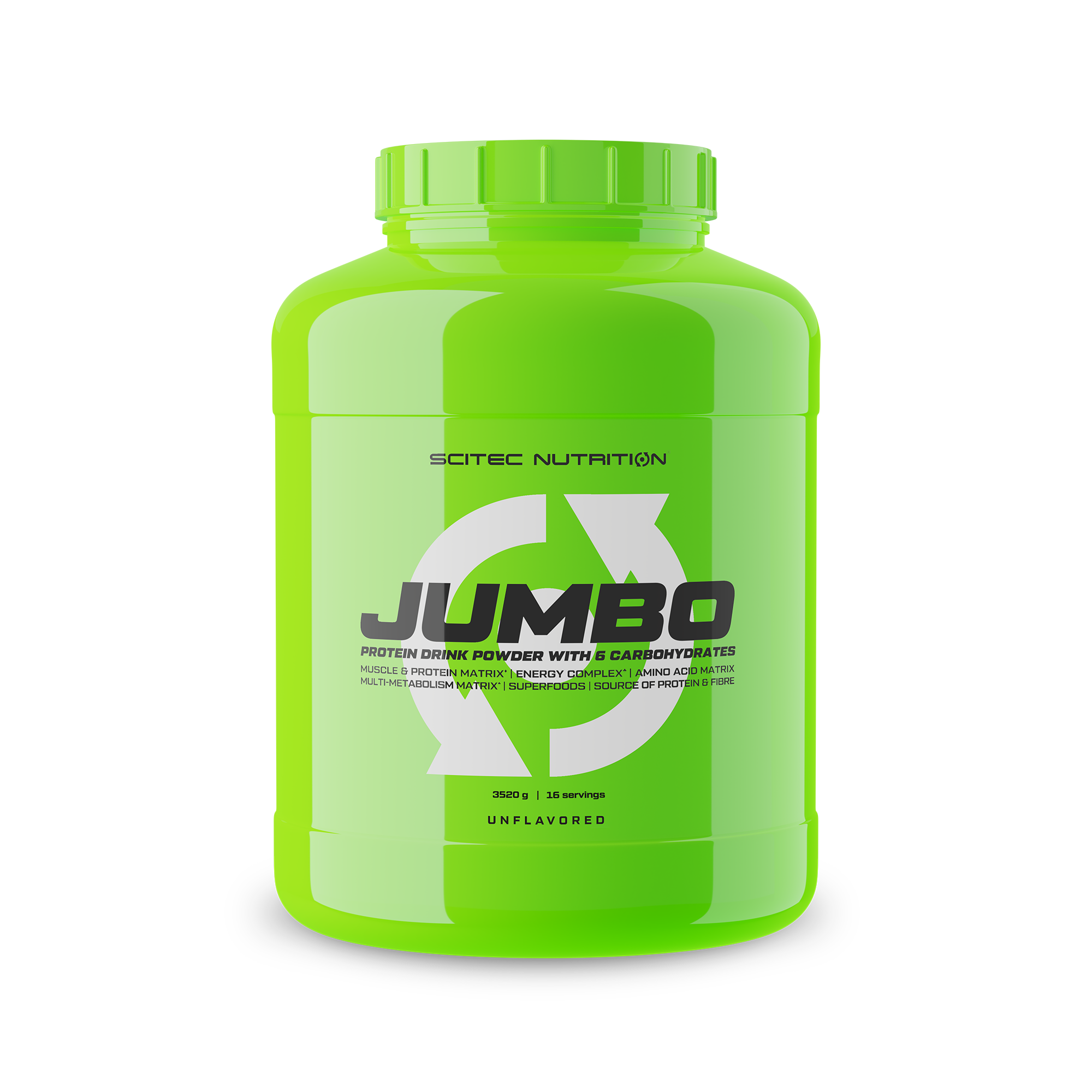 Гейнер Scitec Nutrition Jumbo 3520 гр., без вкуса