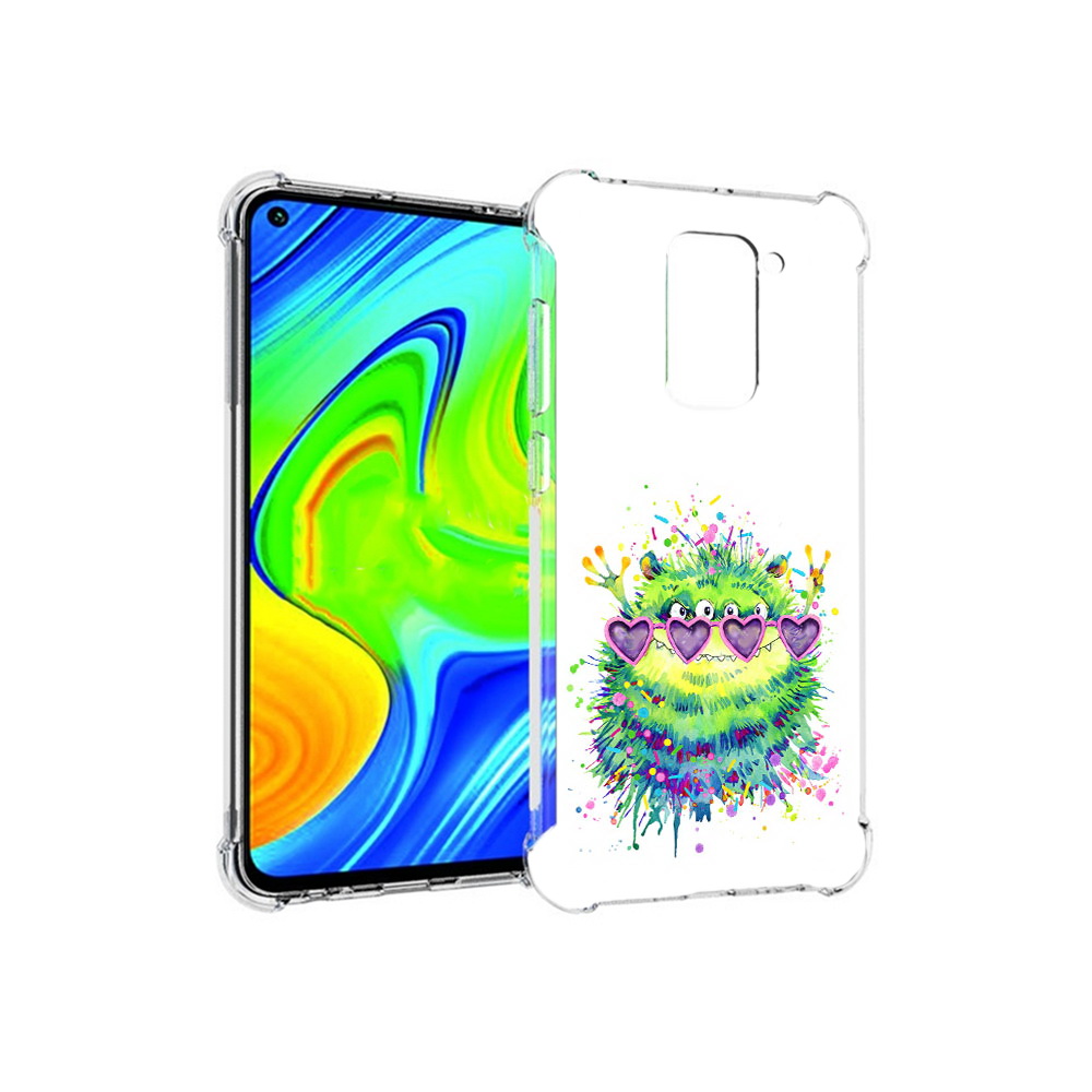 

Чехол MyPads Tocco для Xiaomi Redmi Note 9 Пушистый персонаж (PT150805.258.142), Прозрачный, Tocco