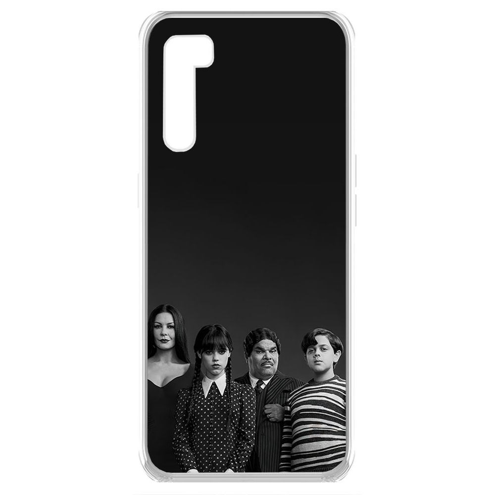 

Чехол-накладка Krutoff Clear Case Уэнсдей Аддамс - Семейка Аддамс для Oppo F15