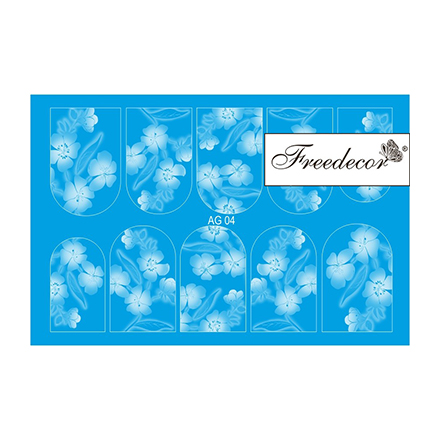 

Набор Freedecor Слайдер-дизайн Аэрография №4, 3 шт.