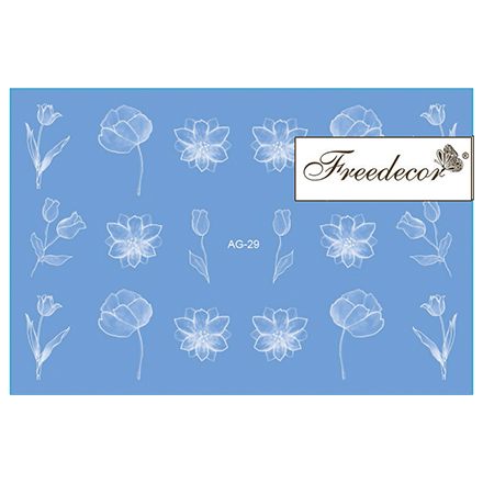 

Набор Freedecor Слайдер-дизайн Аэрография №29w, 3 шт.