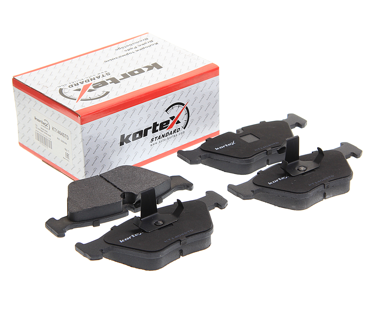 

Колодки тормозные BMW 5 (E39) передние (4шт.) KORTEX KT1404STD, KT1404STD