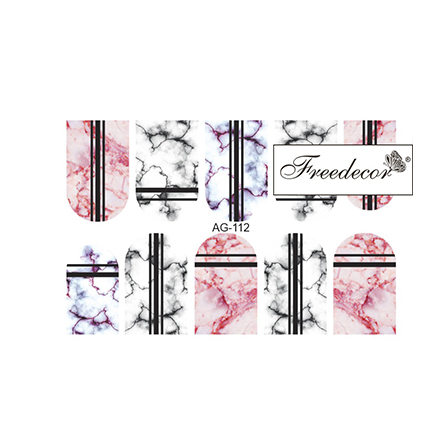 

Набор, Freedecor, Слайдер-дизайн «Аэрография» №112, 3 шт., Разноцветный