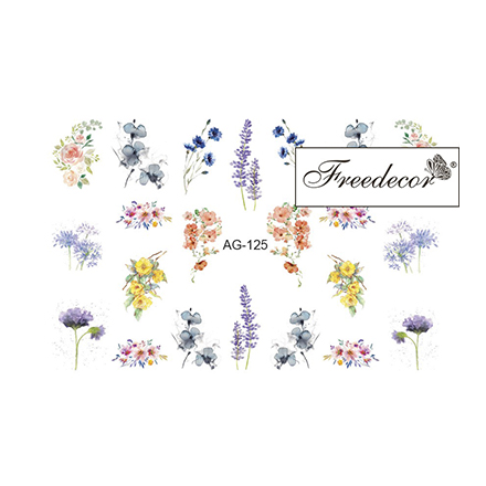 

Набор Freedecor Слайдер-дизайн Аэрография №125, 3 шт.