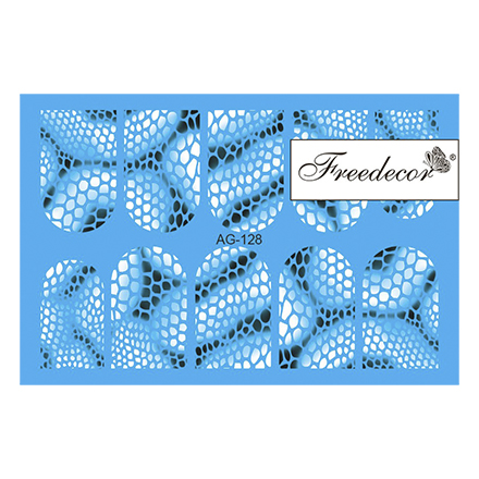 

Набор, Freedecor, Слайдер-дизайн «Аэрография» №128, 3 шт.