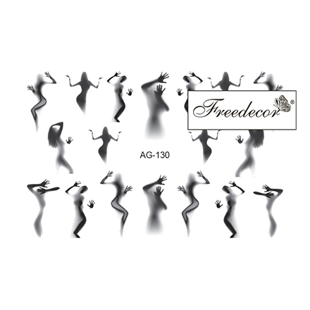 

Набор, Freedecor, Слайдер-дизайн «Аэрография» №130, 3 шт.