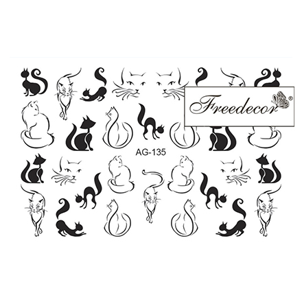 

Набор Freedecor Слайдер-дизайн Аэрография №135, 3 шт.