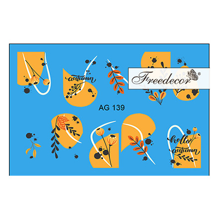 

Набор, Freedecor, Слайдер-дизайн «Аэрография» №139, 3 шт., Разноцветный