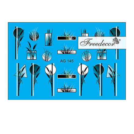 

Набор, Freedecor, Слайдер-дизайн «Аэрография» №145, 3 шт.