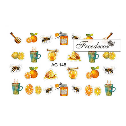 

Набор Freedecor Слайдер-дизайн Аэрография №148, 3 шт.