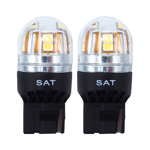 SAT ST-175-0060 Лампа дополнительного освещения 12V W21W 2.8W/320LM Canbus LED к-кт 2 шт.