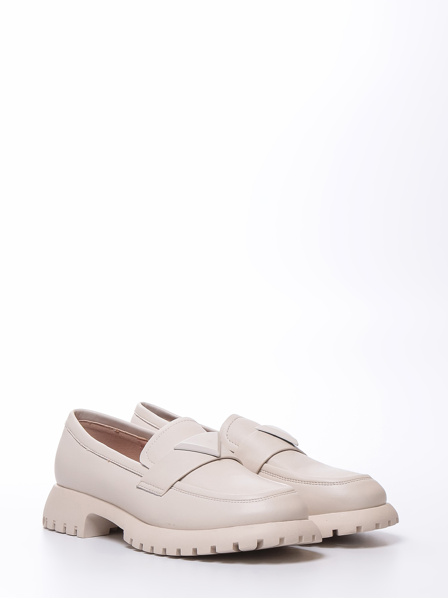 

Лоферы женские Color Me W57-2 бежевые 39 RU, W57-2