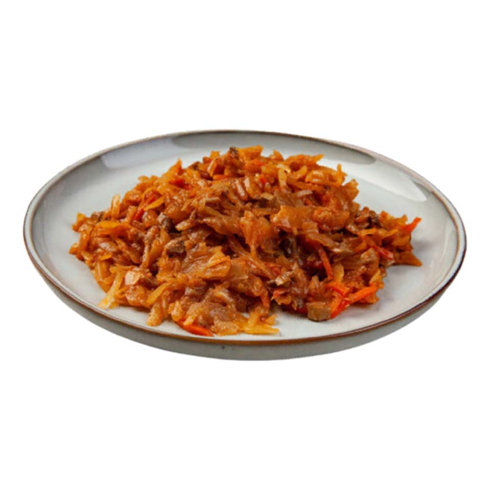 

Капуста ВкусВилл тушеная с грибами охлажденная 200 г