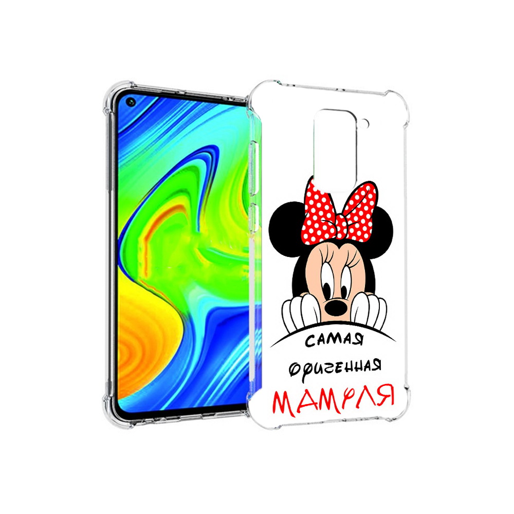 Чехол MyPads Tocco для Xiaomi Redmi Note 9 Самая лучшая мамуля Мини Маус