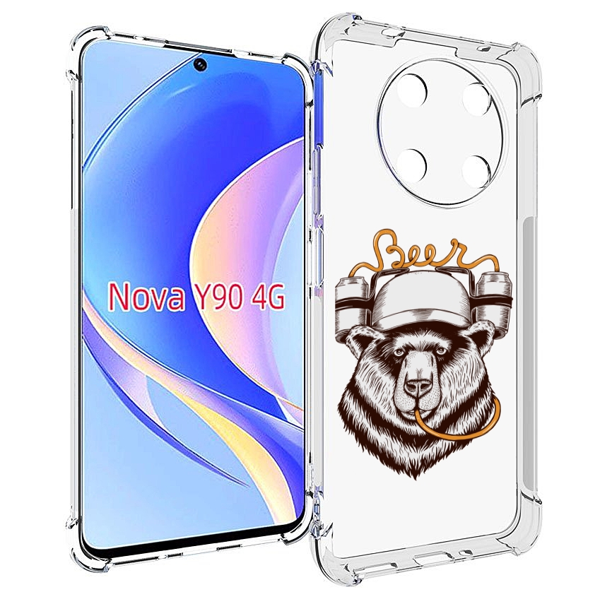 

Чехол MyPads пивной медведь для Huawei Nova Y90 (CTR-LX1) / Enjoy 50 Pro, Tocco