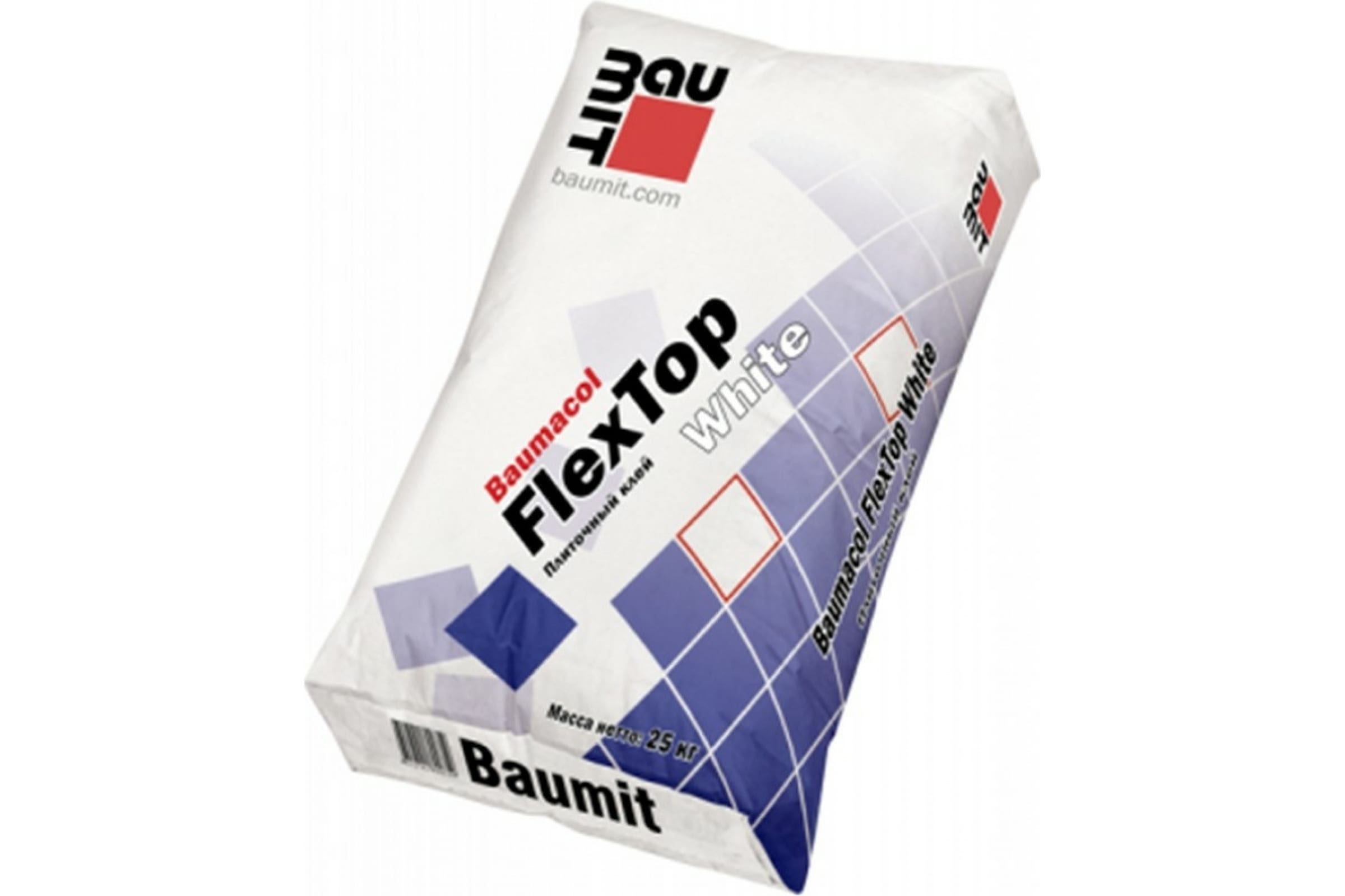 

Baumit Плиточный клей Baumacol FlexTop White 25 кг 4612741800373