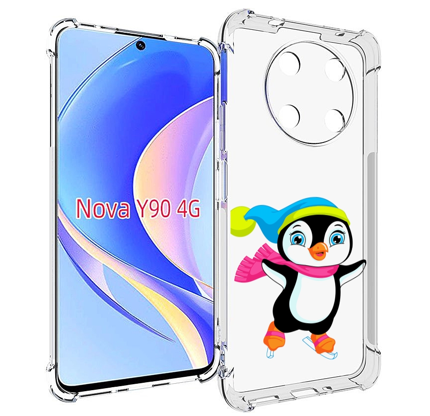 

Чехол MyPads пингвин на коньках для Huawei Nova Y90 (CTR-LX1) / Enjoy 50 Pro, Tocco