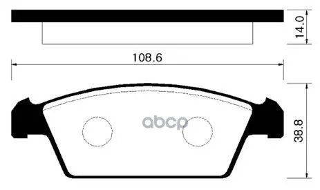 

Колодки тормозные дисковые передн DAEWOO: TICO 91-01 \ SUZUKI: CAPPUCINO 92-95, HSB HP2001