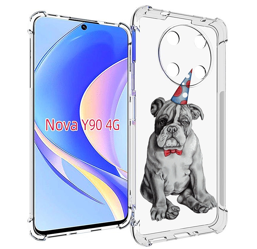 

Чехол MyPads праздничный щенок для Huawei Nova Y90 (CTR-LX1) / Enjoy 50 Pro, Tocco