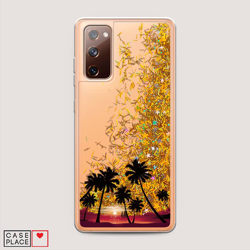

Чехол Awog на Samsung Galaxy S20 FE / Самсунг S20 FE "Закат и пальмы", 2101390-1
