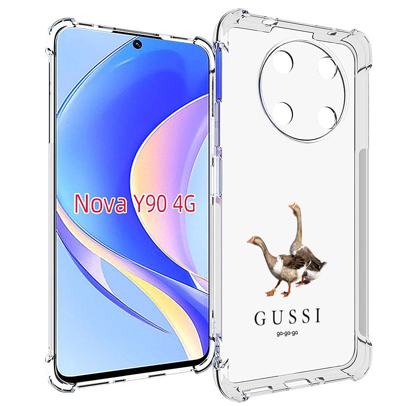 

Чехол MyPads Гусси бренд для Huawei Nova Y90 (CTR-LX1) / Enjoy 50 Pro, Tocco