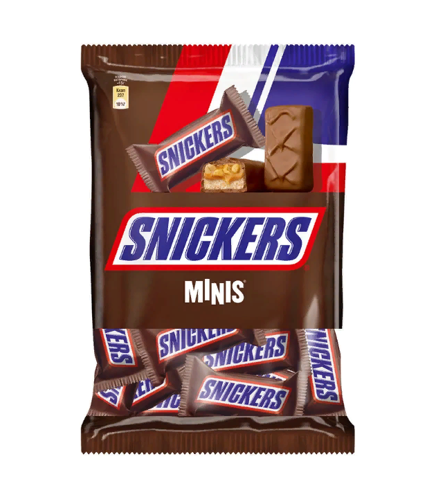 Шоколадные батончики SNICKERS 