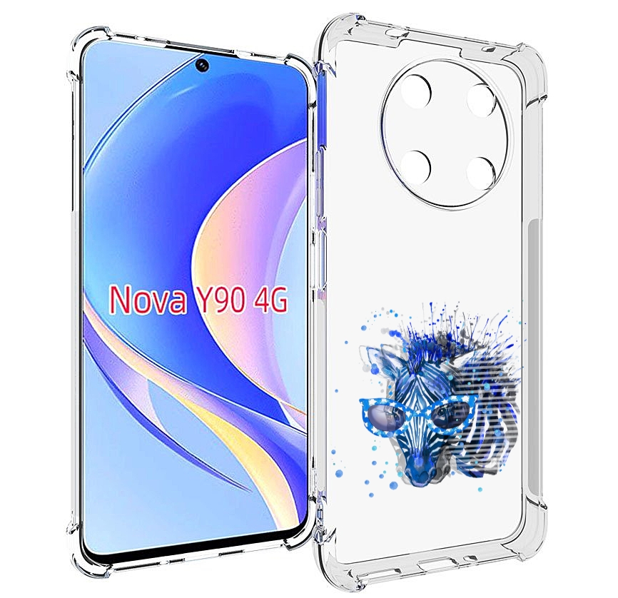 

Чехол MyPads расплывчатая зебра для Huawei Nova Y90 (CTR-LX1) / Enjoy 50 Pro, Tocco