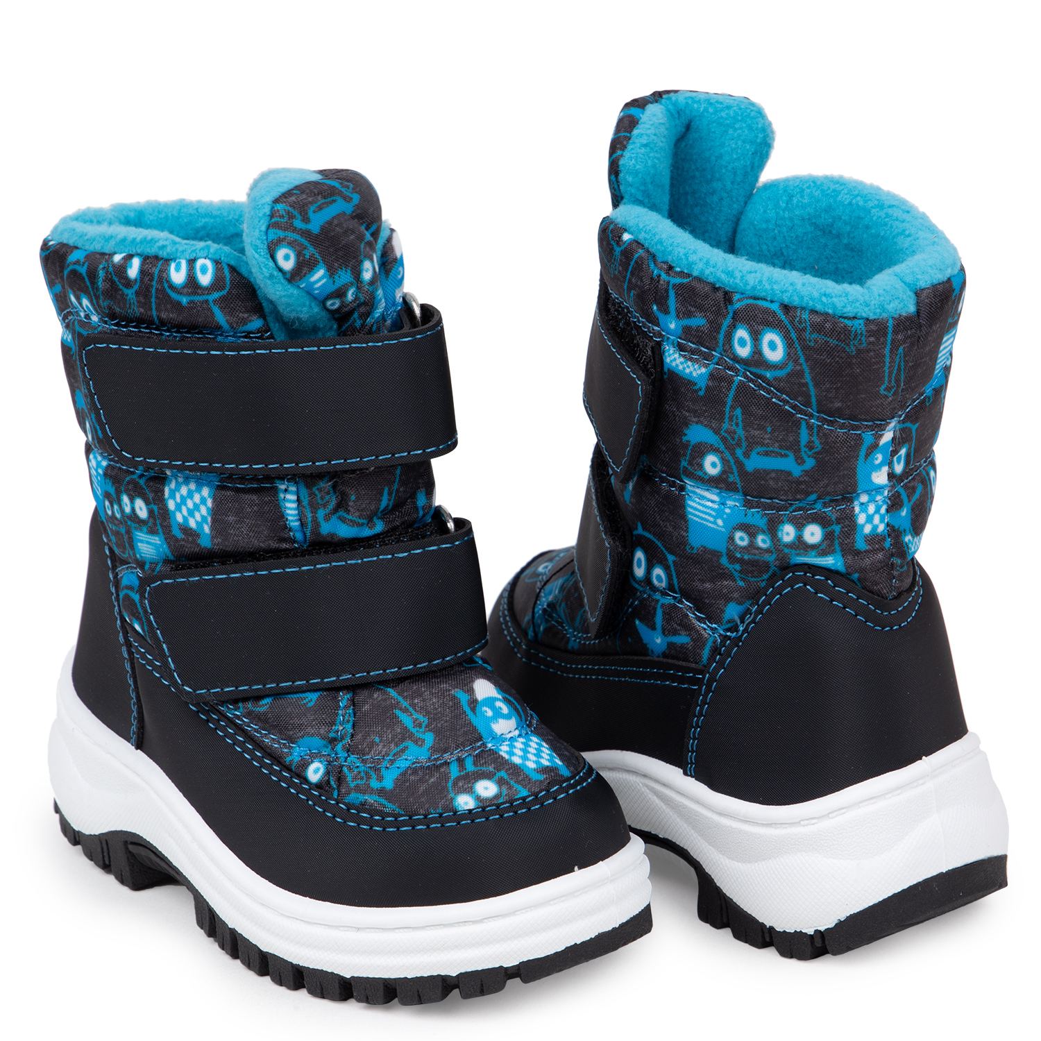 фото Ботинки для детей kidix hdfw20-33 navy синий 24