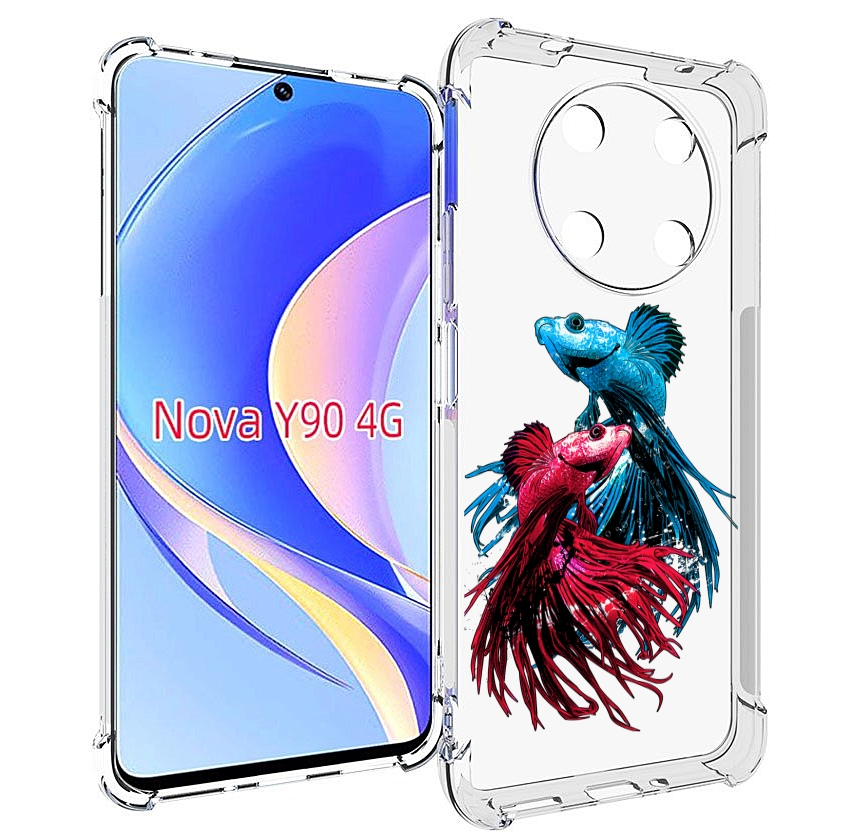 

Чехол MyPads рыбы петушки для Huawei Nova Y90 (CTR-LX1) / Enjoy 50 Pro, Tocco